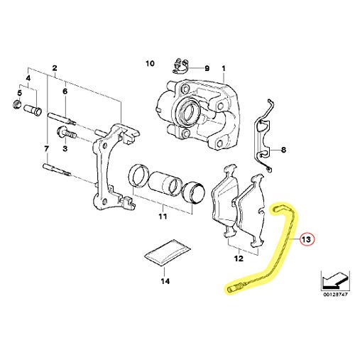 Mini Cooper 34-35-9-804-833 BRAKE PAD WEAR SENSO