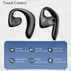 Luisport Open Ear Bluetooth Headphones Wireless Earphones Bluetooth Earbuds Wireless Earbuds Bluetooth Earphones Wireless Earphones (S900-Black)