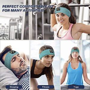 Lavince Sleep Headphones Bluetooth Sports Headband, Wireless Sports Headband Headphones with Ultra-Thin HD Stereo Speakers Perfect for Workout,Jogging,Yoga,Insomnia,Side Sleepers,Air Travel,Meditation