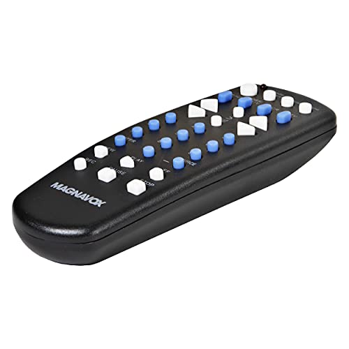 Magnavox MC345 4 in 1 Universal Remote Control | Control Up to 4 Devices with 1 Remote | Works with Most Major Brands | Works with TV, DVD, VCR and Satellite |