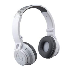 ekids kids bluetooth headphones, wireless headphones with microphone includes aux cord, volume reduced kids foldable headphones for school, home, or travel