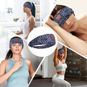 Sleep Headphones Wireless Headband, Sleep Headphones Mask with Ultra Thin HD Stereo Speakers, Headphone Headband for Training Yoga Running Sleeping Meditation(Blue)