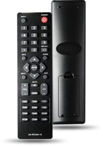 dx-rc02a-12 universal remote control compatible with all dynex tv, include lcd led hdtv tvs