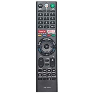 new rmf-tx310u voice mic replace remote fit for sony bravia tv xbr-65x800g xbr-43x800g xbr-65x900f xbr-85x850f xbr-75x800g xbr-49x800g xbr-65x850f xbr-75x900f xbr-85x900f xbr-55x900f xbr-49x900f