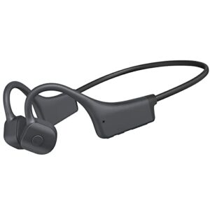 guudsoud bone conduction headphones,open ear headphones wireless bluetooth 5.2 with mic,waterproof sweatproof sport earphones