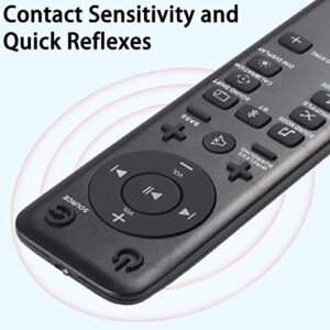 Remote Control Compatible with JBL Soundbar 5.1/3.1/2.1 JBLBAR51BLKAM JBLBAR51BLKEP JBLBAR51BLKAM-Z JBLBAR51IMBLKBR JBLBAR51IMBLKAS Channel 4K Ultra HD Soundbar System with Batteries