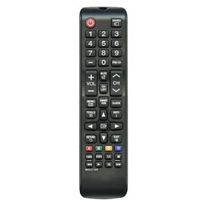 new bn59-01199f replacement remote control for samsung un32j4500af un32j525dafxza un43ju640df un60j6200af un60j6200afxza un60j620daf un60j620dafxza un60ju6400f un60ju6400fxzal ed lcd hdtv