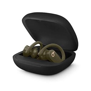 HC-Beat PowersBeatsPro - Totally Wireless Earphones with Charging case and Lightning to USB-A Charging Cable (Moss) (Renewed)