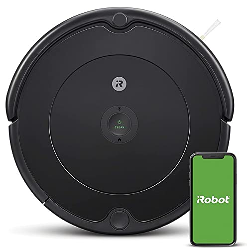 iRobot Roomba Robot Vacuum WiFi Connectivity, Works with Alexa, Quiet, Household Robotic Vacuum, Good for Pet Hair, Carpets, Hard Floors, Self-Charging, 692 Robot Vacuum, Charcoal Grey+ Accessories
