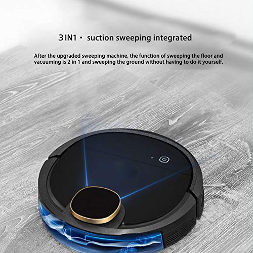 Portable Self-Charging Slim Carpet Cleaner Machine Sweep Multi-Function Vacuum Cleaner, APP Control Operation Home Automatic Sweeping with Timing Path Planning and Voice Prompts Function