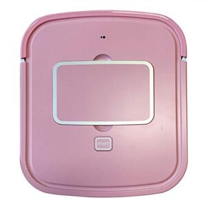 slim 2.95cm robot vacuum cleaner carpet cleaner machine, app control self sweeping mopping robot suction sweep machine for pet hair dust,pink