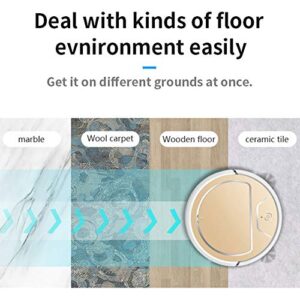 Lazy Sweeping Cleaner Machine - 2000Pa Strong Suction, Quiet, Self-Charging Robotic Vacuum Cleaner, Intelligent Navigation App Control, Suction Sweep Dry and Wet