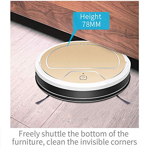 Lazy Sweeping Cleaner Machine - 2000Pa Strong Suction, Quiet, Self-Charging Robotic Vacuum Cleaner, Intelligent Navigation App Control, Suction Sweep Dry and Wet