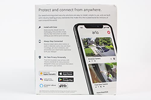 Arlo outdoor Ultra 2 Spotlight Camera Wire Free Security System 4 Pack with Total Security