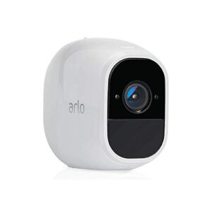 arlo (vmc4030p-100nas) pro 2 – add-on camera, rechargeable, night vision, indoor/outdoor, hd video 1080p, two-way talk, wall mount, cloud storage included, works with arlo pro base station, kit only
