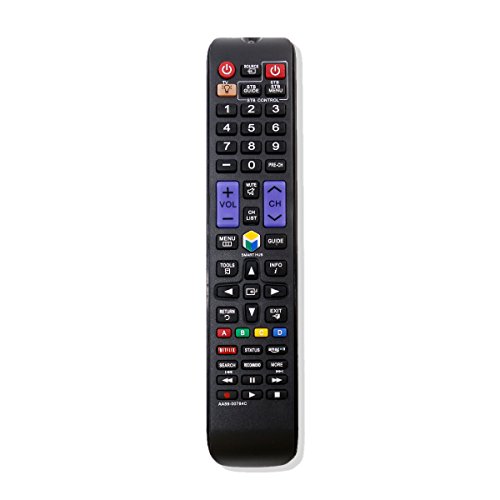 AA59-00784C Replacement TV Remote Control Sub AA59-00784A AA59-0784B BN59-01043A fit for Samsung UN65F6350A UN65F6350AF BN59-01043A UN55F9000 UN55F9000AF UN55F9000AFXZA UN55F9000AFX/ZA