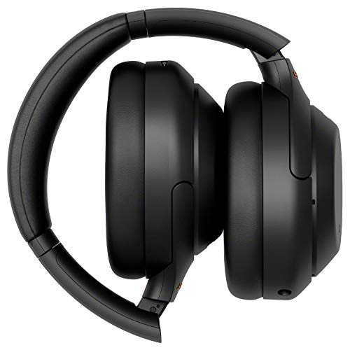 Sony WH1000XM4/B Premium Noise Cancelling Wireless Over-The-Ear Headphones (Renewed) Bundle with Premium 2 YR CPS Enhanced Protection Pack