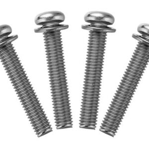 Wall Mounting Screws Bolts for Samsung TV - M8 x 43mm with Thread Pitch 1.25mm, Solid Screw Bolt Hardware for Mounting Samsung TV, TV Mounting Bolts Work with Samsung 50” 55" 65" 75" 6, 7, 8 Series TV