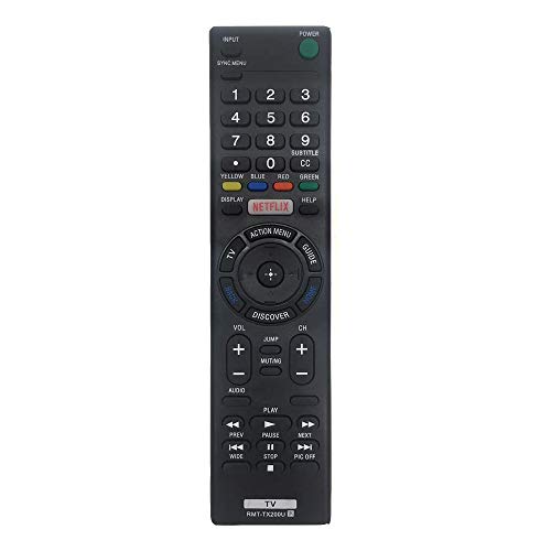 Replacement RMT-TX200U Remote Sony for Sony Bravia TV XBR-49X700D XBR49X750D XBR-55X750D XBR-55X707D XBR-65X750D XBR-65X700D XBR-75Z9D