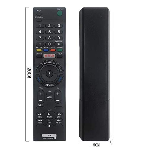 Replacement RMT-TX200U Remote Sony for Sony Bravia TV XBR-49X700D XBR49X750D XBR-55X750D XBR-55X707D XBR-65X750D XBR-65X700D XBR-75Z9D