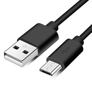 wzhenb micro usb keyboard charger charging cable cord compatible for keyboard cover, rii, fintie, logitech k800 y-r0011, corsair k57 k63 k83 & more micro usb wireless keyboards