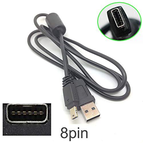 GuangMaoBo USB Power Data sync Lead Cable for CASIO Exilim Camera EX-S7 S10 S12 Z1 Z2 Z8 Z9 Z11 Z18 Z19 Z20 Z29 EX-ZR20 ZR200 Z3000 ZR300 ZR1000 ZR1500 TRYX ZR1200 EX-TR100