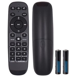 replacement remote control for polk audio magnifi, magnifi max,magnifimax,magnifi max sr, signa solo, sb225, re8214-1, re82141,rtre82141, re15231, re1523-1, rtre15231 sound bar speaker system