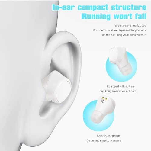 UrbanX X7 Sports Wireless Earbuds 5.0 IPX5 Waterproof Touch Control True Wireless Earbuds with Mic Earphones in-Ear Deep Bass Built-in Mic Bluetooth Headphones for Xiaomi Redmi Note 10 Pro Max