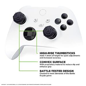 KontrolFreek FPS Freek Battle Royale Nightfall Performance Kit for Xbox One and Xbox Series X Controller | Includes Performance Thumbsticks and Performance Grips | Black