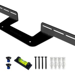 Soundbar Mount for Sonos Beam Compatible with Generation 1 & 2 Sonos Beam Sound Bar Includes All Necessary Mounting Hardware, Mounts Bracket, Black