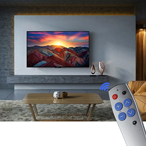 Universal Big Button Easy Simple TV Remote Control for Elderly Senior, Learning Remote Control Only for IR Remote Control