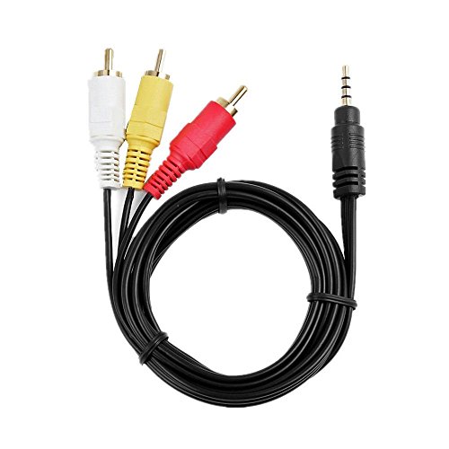 AV A/V TV Cable Cord Lead for Sony CCD-TRV68 CCD-TV98 CCD-TRV108 e CCD-TRV218 e