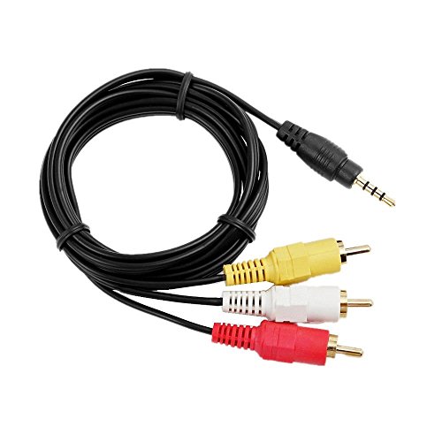 AV A/V TV Cable Cord Lead for Sony CCD-TRV68 CCD-TV98 CCD-TRV108 e CCD-TRV218 e