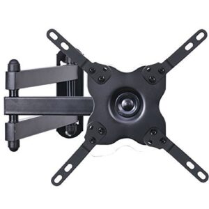 VideoSecu TV Wall Mount Monitor Bracket with Full Motion Articulating Tilt Arm 15" Extension for Most 27" 30" 32" 35" 37" 39" 40" LCD LED TVs with VESA 200x200 ML14B WS2