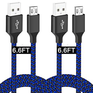 micro usb cable for fire tablet hd 7 8 10 4th 5th 6th 7th generation,e-readers,samsung galaxy braided phone charger fast charging cord 6 ft