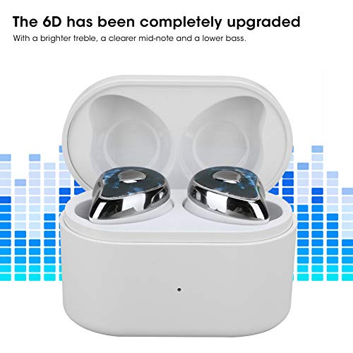 EBTOOLS Intelligent True Wireless Earphone, Bluetooth 5.0 Halfin Ear Sports Earbuds Headphone HiFi Stereo with Mic