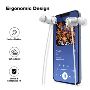 Dixvuk 2 Pack Metal Wired Earbuds,Noise Isolating in-Ear Headphones,Built-in Call Control Button Earphones, Earphone Fits 3.5mm Interface for iPad, Mp3/Mp4,iPod, iPhone 6/6s, Android Smartphones