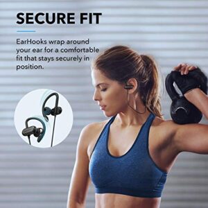 Soundcore Spirit X 2019 Version Wireless Sports Earphones, Bluetooth Headphones with IP68 Waterproof Protection, SweatGuard, Intense Bass, 18H Playtime, for Running, Workout, Sports (Renewed)