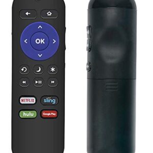 Replacement Remote for Insignia Roku TV NS-39DR510NA17 NS-32DR310NA17 NS-24DR220NA18 NS-65DR620NA18 NS-32DR420NA16 NS-32DR420NA16A NS-32DR420NA16B NS-40DR420NA16 NS-40DR420NA16B