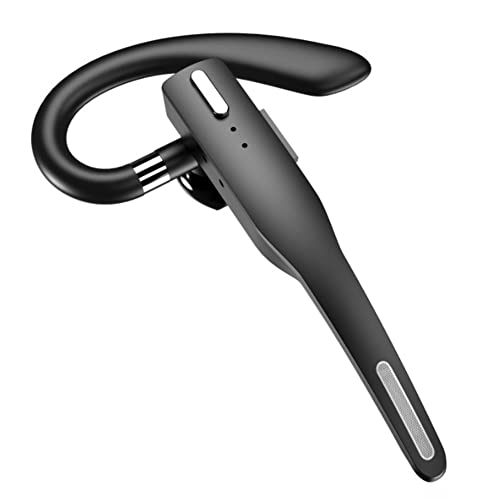 YYK?525 Business Headset, Wireless Over Ear Earphones with Mic, Bluetooth5.1 Over Ear Headset, 180° rotating earhook, with Charging Case, 10?12 hours play music, for iOS and for Android, PC, laptop