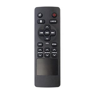 smartby new rts7010b remote control compatible for rca rts7010b, rts7110b, rts7630b, rts7010b-e1 rts7010be1 home theater sound bar