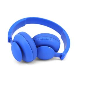 onn | bluetooth on-ear headphones (blue)