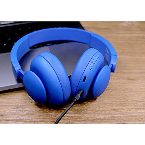 onn | Bluetooth On-Ear Headphones (Blue)