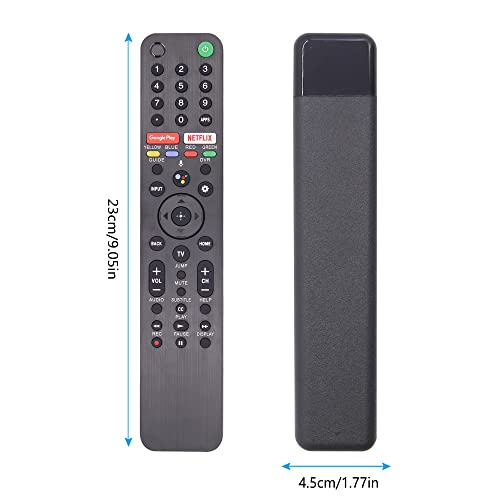 RMF-TX500U Replacement Voice Remote Control for All Sony TV Replacement Remote for All Sony LCD LED TV and Bravia XR 4/8K HDR Array LED TV with Voice Search