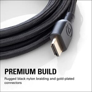 Elgato Ultra High Speed HDMI Cable – Certified HDMI 2.1, 48 Gbit/s, Supports 8K@60Hz, 4K@120Hz, Dynamic HDR, eARC, Dolby Atmos, Compatible with HD60 X, Sony PS4/PS5, Xbox Series X/S etc, 6.5ft