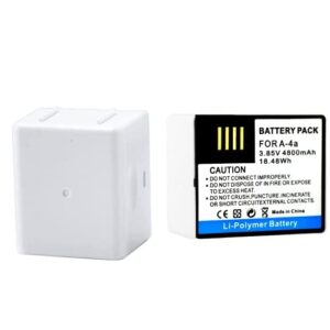 nbzz rechargeable battery for arlo pro 3 pro 4 ultra ultra 2 replacement camera battery accessories, vmc4040 vmc4040p vmc5040 vms4240p vms4340p vms4440p vms4640p vmc4350b vmc4050p-100nas