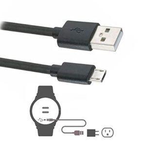 Micro USB Cable Mini-USB Connector Charging Cable USB Cord for Heart Rate Monitor Compatible with OTbeat Burn OT-Burn-2.0-C