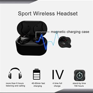 Sabbat X12 PRO 3D Clear Sound True Wireless Earbuds Blutooth 5.0 TWS Stereo Earphones A week's Endurance with Built-in Mic and Charging Case for iPhone Samsung iPad Android (07 Fantasy)