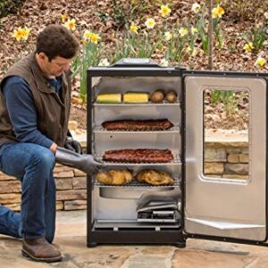 Masterbuilt MB20074719 Bluetooth Digital Electric Smoker, 40 inch, Stainless Steel