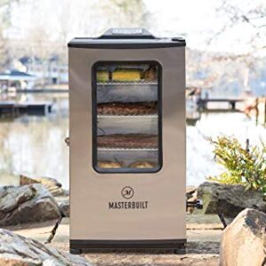 Masterbuilt MB20074719 Bluetooth Digital Electric Smoker, 40 inch, Stainless Steel